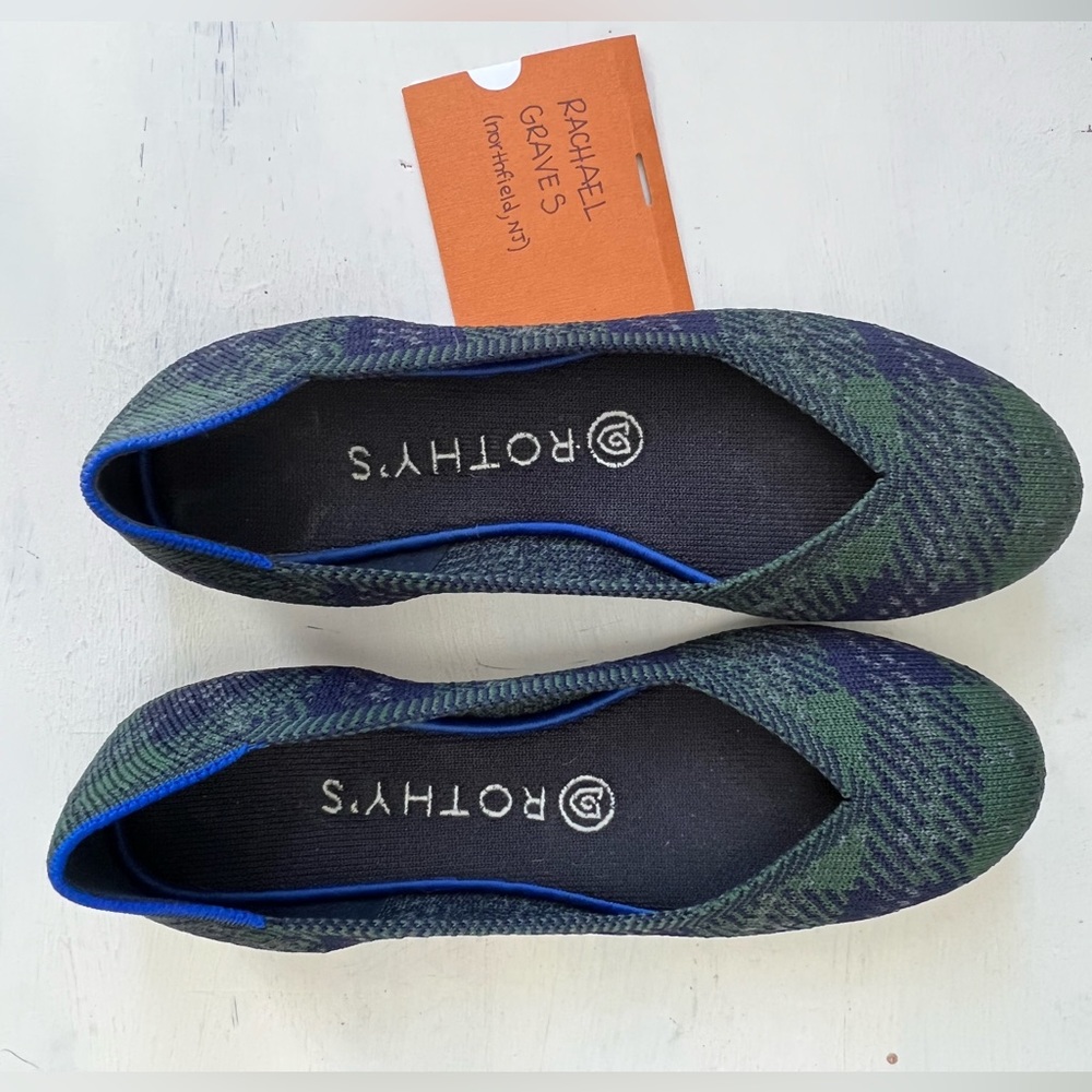 Rothy’s Plaid Flats